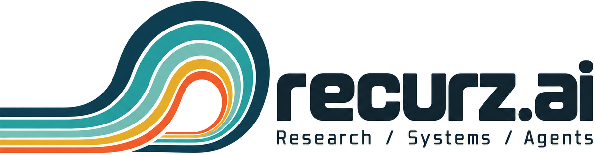 recurz.ai — Research / Systems / Agents